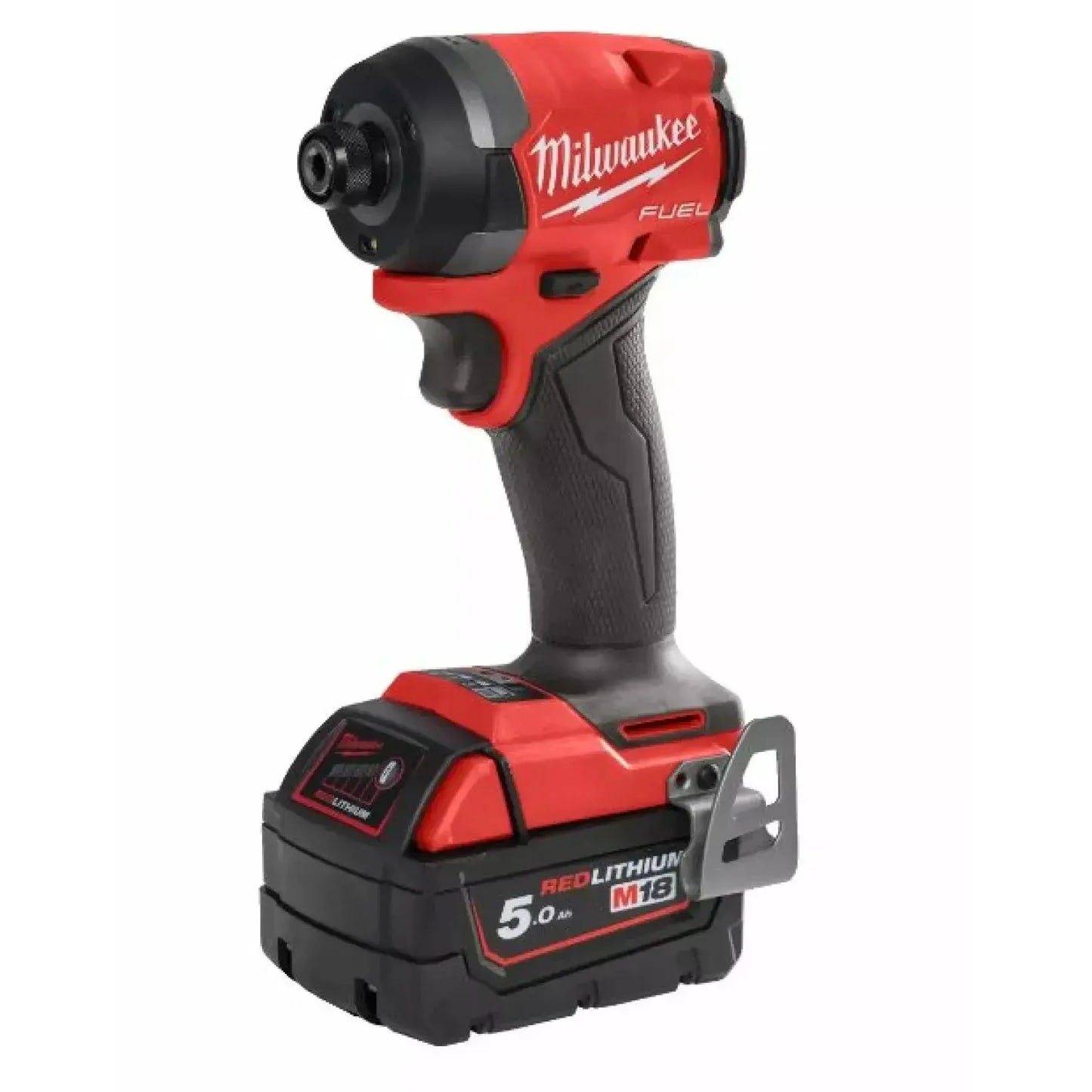 Milwaukee M18 FPP2A3-502X 18V Li-Ion accu klopboor- /schroefmachine (M18 FPD3-0) & slagschroevendraaier (M18 FID3-0) combiset (2x 5.0Ah) in HD Box