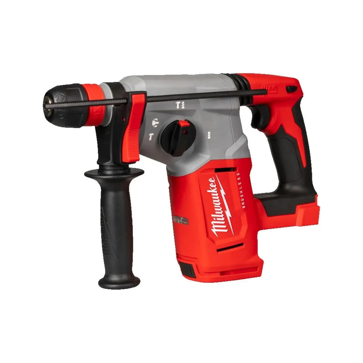 Milwaukee M18 BLPP2G-502X 18V Li-ion accu combihamer (M18 BLHX-0) & Haakse slijper (M18 BLSAG125XPD) combiset (2x 5.0Ah accu) in HD Box