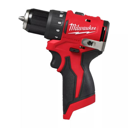 Milwaukee M12 BLPP2D-202B 12V Li-ion accu schroefboormachine (M12 BLDDRC) & slagschroevendraaier (M12 BLIDRC) combiset (2x 2.0Ah accu) in tas