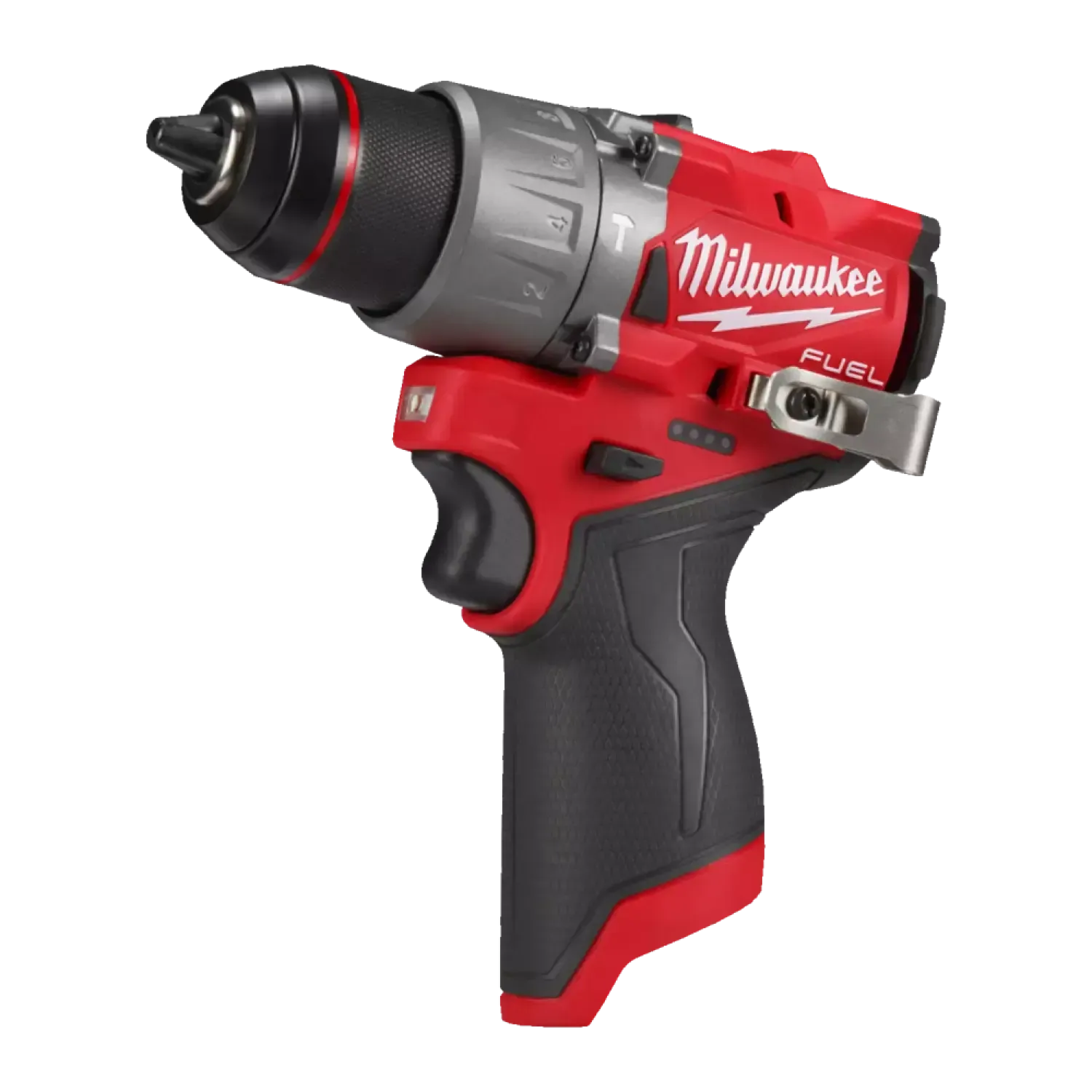 Milwaukee M12 FPP2X2-402X 12V Li-ion accu klopboor-/schroefmachine (M12 FPD2) & slagmoersleutel (M12 FCIWF12G3) combiset (2x 4.0Ah accu) in HD Box