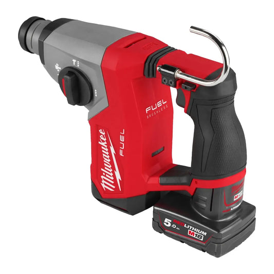 Milwaukee M12 FPP2BG2-502X 12V Li-ion accu klopboor-/schroefmachine (M12 FPD2) & combihamer (M12 FHAC16) combiset (2x 5.0Ah accu) in HD Box